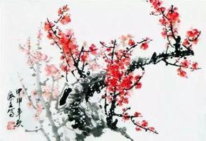 疏影横斜水清浅，暗香浮动是梅花