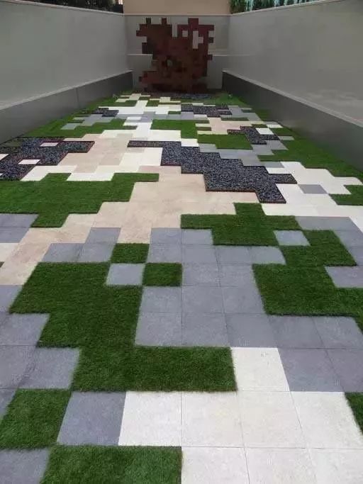 二、景观铺装材料的特点