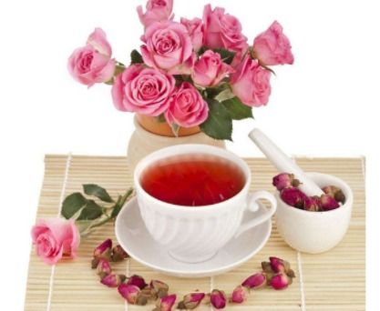玫瑰花茶：美容养颜