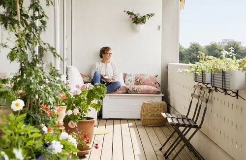 我的小阳台改过：4.5平米， 四季小花园