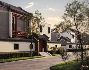 中式古典风格的别墅花园