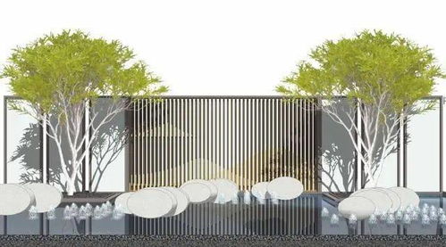 新中式河道景观， 传统与现代的碰撞