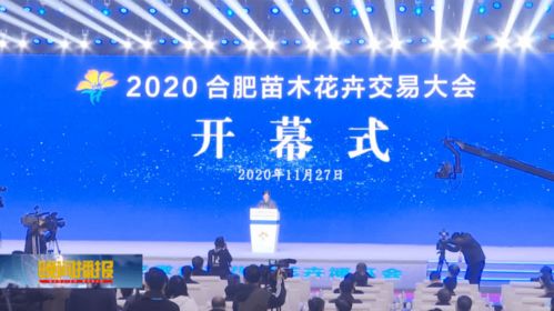 合肥苗木花卉交易大会云上开幕， 新型模式引关注