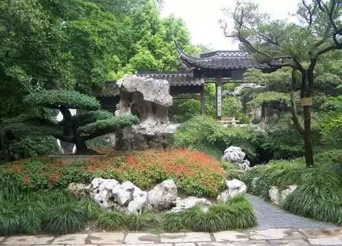 庭院小石头，大世界，中式风格我推荐！