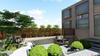 日式庭院， 禅意与自然的和谐