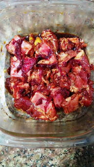 玫瑰酱烧排骨， 味道棒棒哒