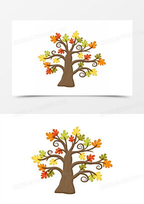 视觉盛宴中的忒别树木图片