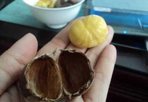 毛栗子去薄皮的小秘密