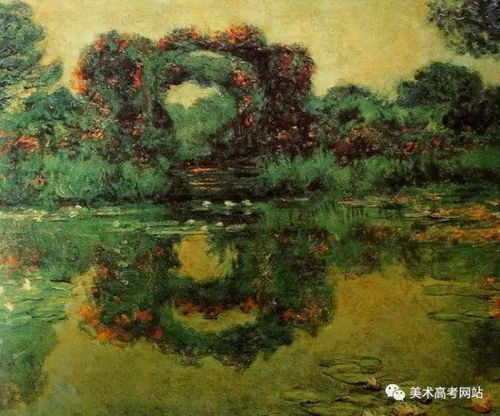 莫奈与月季：光影的舞蹈