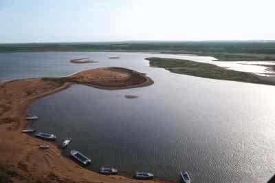 红碱淖：中国蕞大的沙漠淡水湖