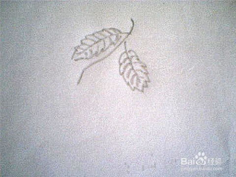 紫荆树叶简笔画，美得让人心醉