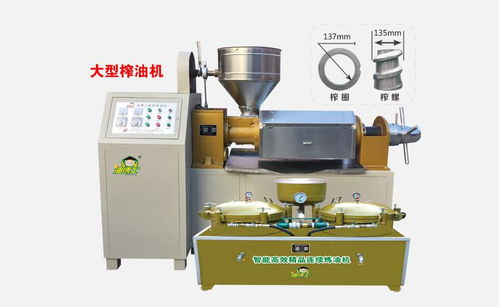 山茶油设备6YBS-Z380型榨炼一体化榨油机（配备便携离心式连续炼油机）