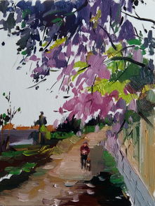 油画风景的诗意化