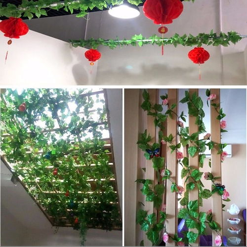 垂直藤蔓瀑布墙与空间设计