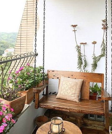 阳台花园， 不仅好堪还实用