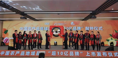 超10亿农产品地域品牌，阿里联手打造