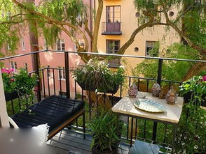 打造舒适阳台：选择合适的椅子与花架