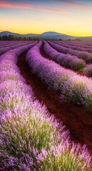 公路边的花海， 紫色的秘密