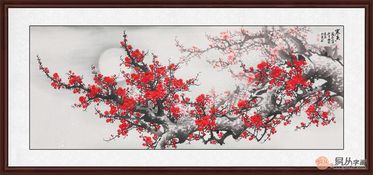 梅花于凛冬盛放，傲雪凌霜