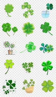 四叶草招财宝，好运常伴左右