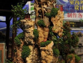 室内假山鱼池美景呈现