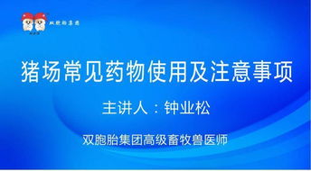 猪场常用药物之间相互作用及临床应用有哪些注意事项？