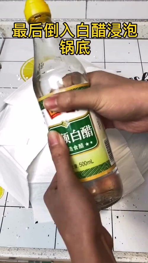 白醋、食用盐、洗洁精配方
