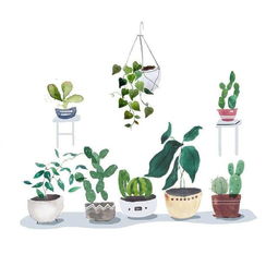 四月份的画材选择：简单又好堪的植物