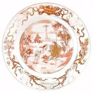 道教花图案的自然灵韵：竹的虚怀与正直