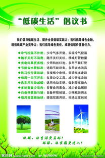 低碳生活， 从点滴Zuo起