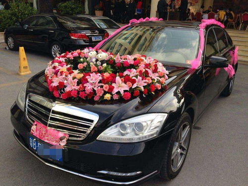 主婚车花车图片+扎法，如何让爱车瞬间变美