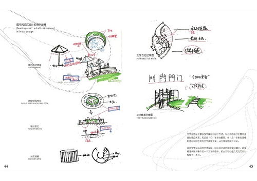 公园设计：休闲娱乐，自然和谐