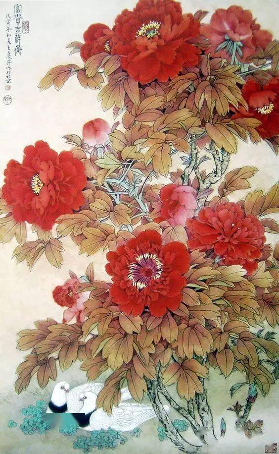 线描牡丹花教程，新手也能轻松画出美牡丹