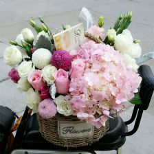 手提花篮的编织技巧