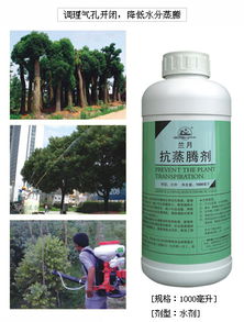 抗蒸腾剂：作物蒸腾速率的控制器