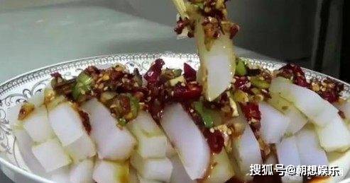 凉粉，一种以绿豆淀粉为原料