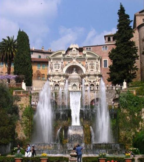 西亚欧洲古典园林的主要特点