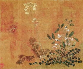 “翠叶斑驳，富贵花影