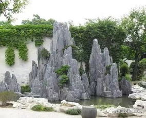 如何根据斧劈石假山图片制作出同样风格的假山？