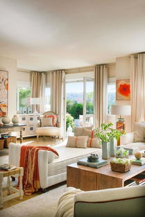 客厅卧室盆栽植物的摆放