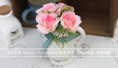 玫瑰花搭配花瓶， 美丽从“瓶”开始