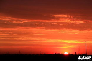 夕阳下的色彩魔法