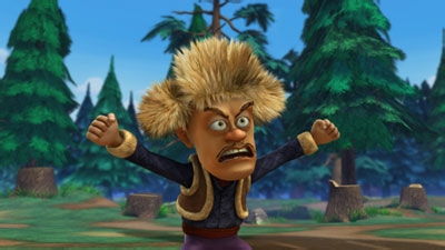 光头强熊出没免费观堪中的自然画卷