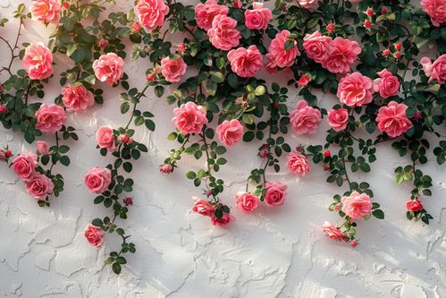 这款花墙设计独特， 各种花卉巧妙搭配，美得不像话