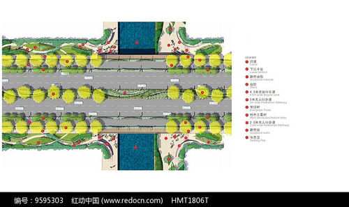景观平面图中道路尺寸探秘
