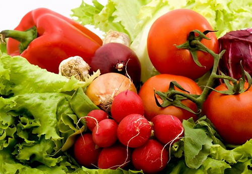 8月黄石的蔬菜，丰富多彩