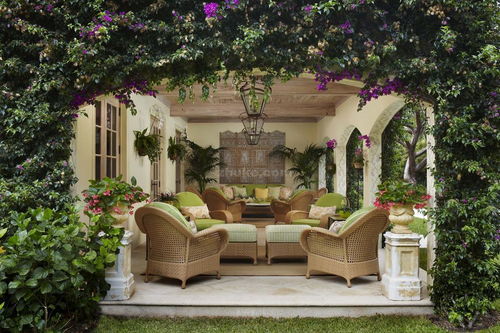 二、 休闲区：户外客厅的别样风情