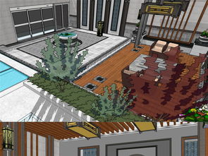 空中花园布局， 诗意盎然