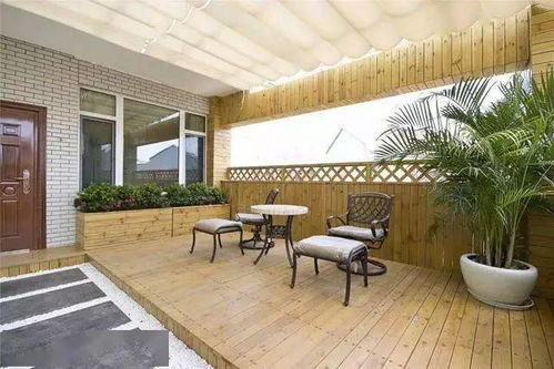 中式风格别墅， 院子里的树木选择