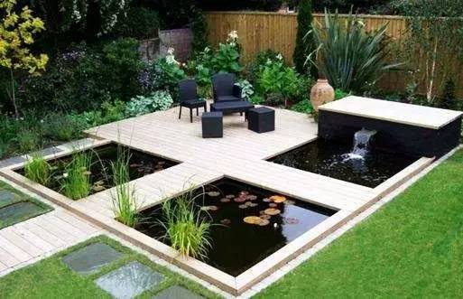 鱼池边的植物选择